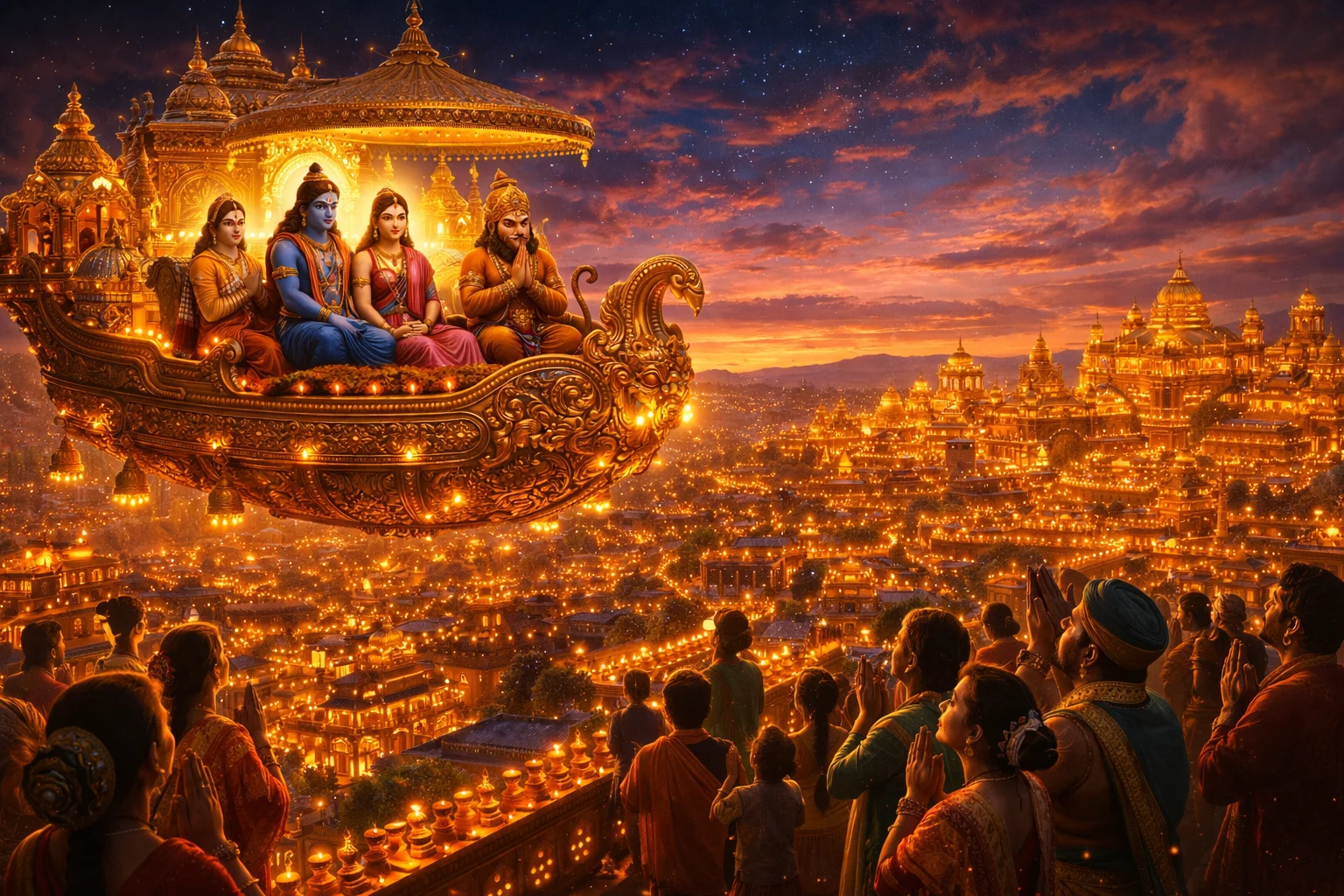 Shri Ramji's triumphant return to Ayodhya