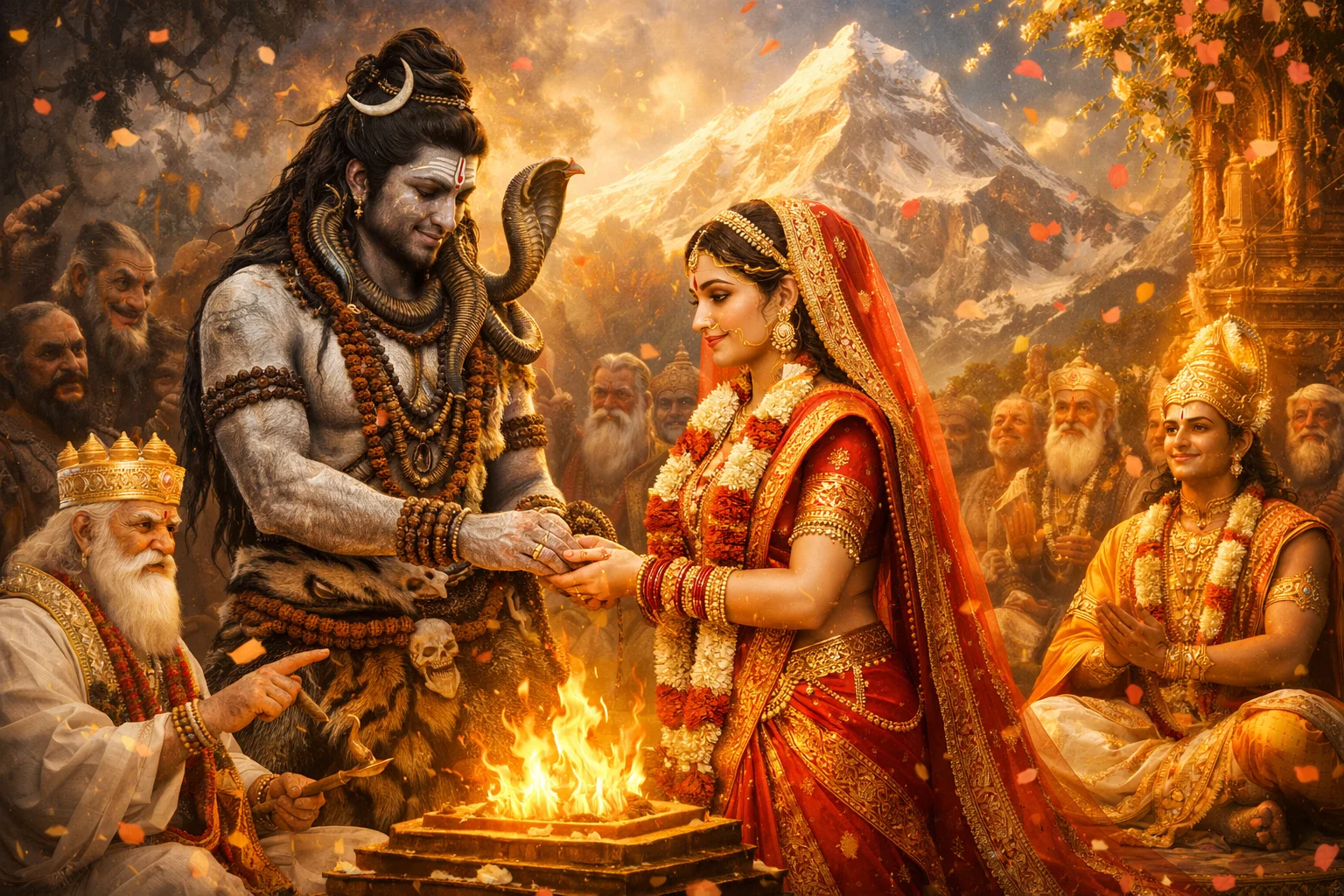 Shivji and Parvati — the eternal marriage